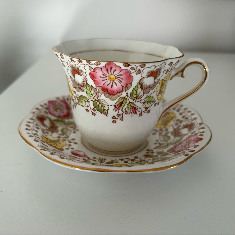Taylor & Kent Vintage Teacup and Saucer